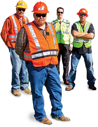 Employees on the left