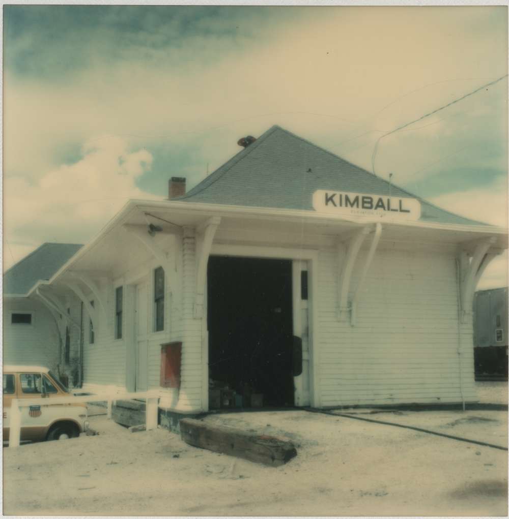 Union Pacific depot in Kimball, Nebraska