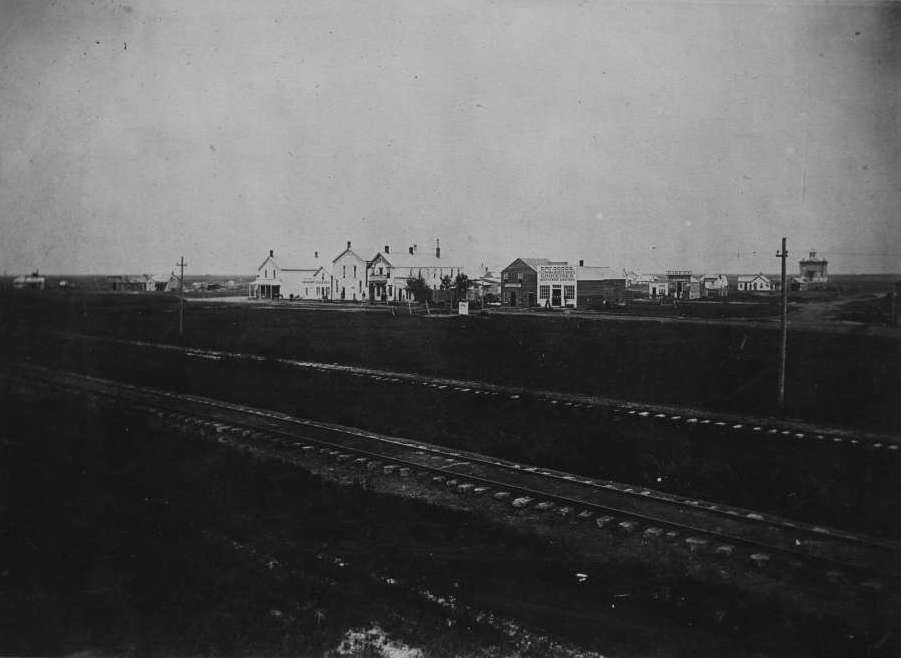Photograph of Lexington, Nebraska, taken in 1873