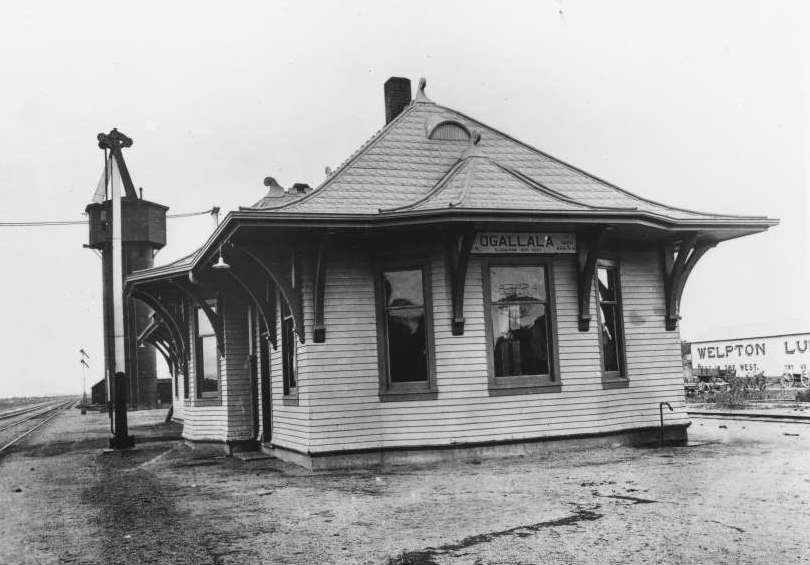 The Ogallala, Nebraska depot