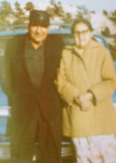George Kills Crow, Oglala Lakota, pictured with his wife, Lena