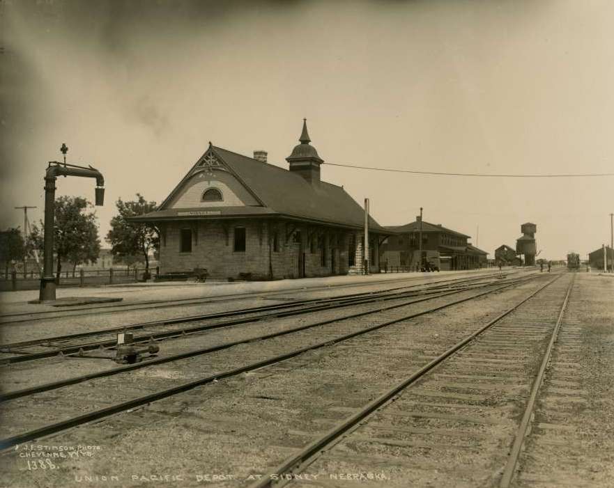 Union Pacific depot at Sidney, Nebraska