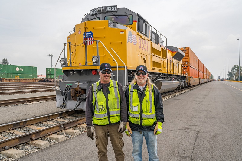Union Pacific has been investing in new intermodal ramps in locations such as Southern California.